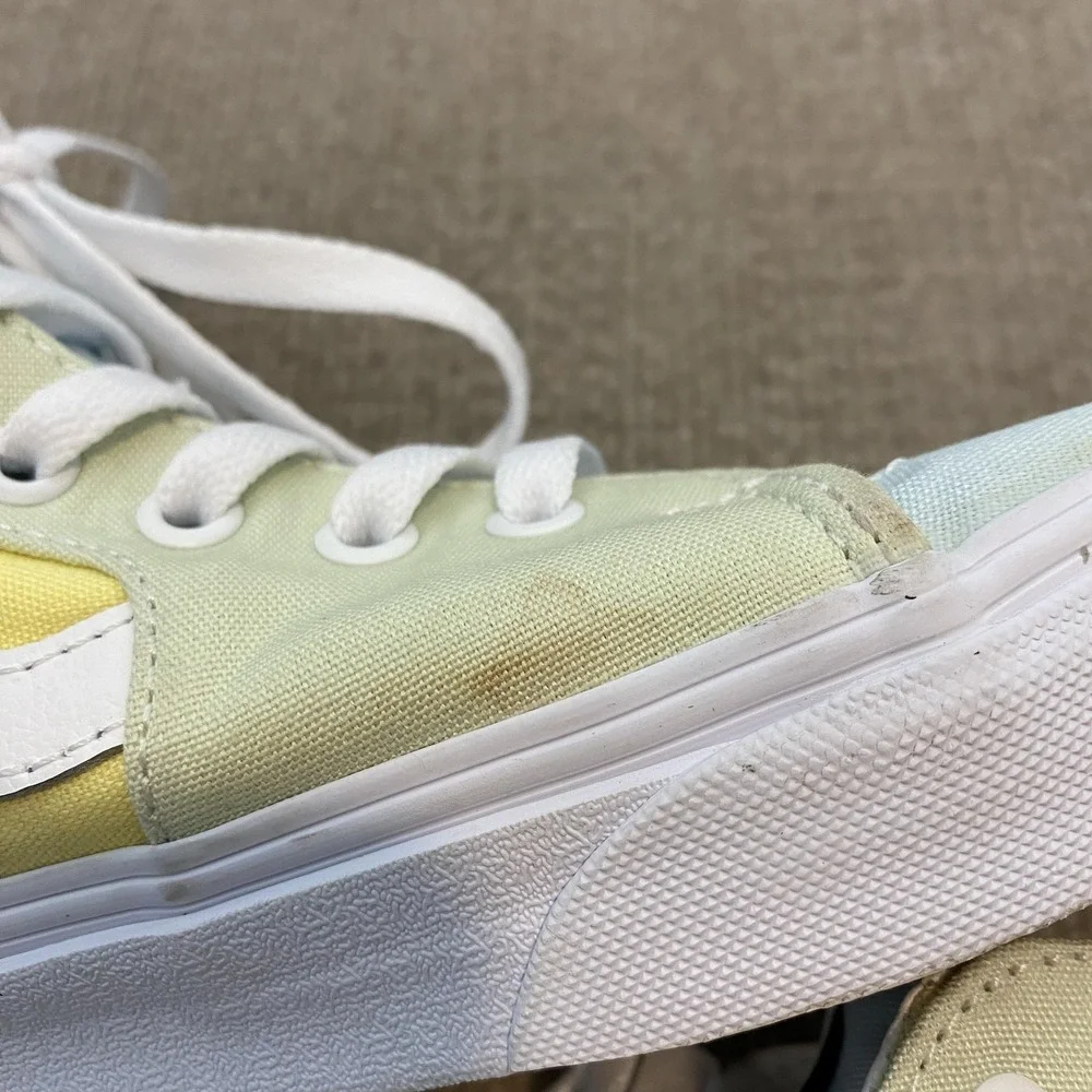 Vans Sk8-Hi Shoes Mens 9 Women 10.5 Multicolor Colorblock High Top Skate Sneaker